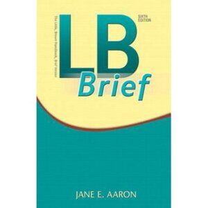 LB Brief with Tabs 6th Edition Jane E. Aaron Pearson Spiral Bound